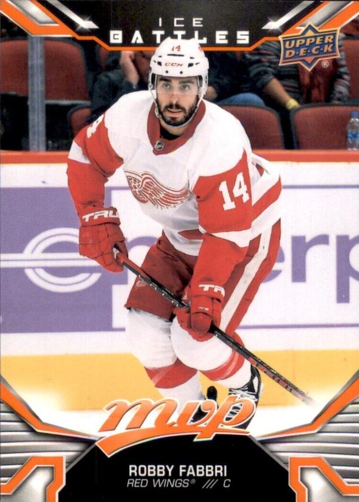 Robby Fabbri #161 Detroit Red Wings | 2022-23 Upper Deck MVP Ice Battles