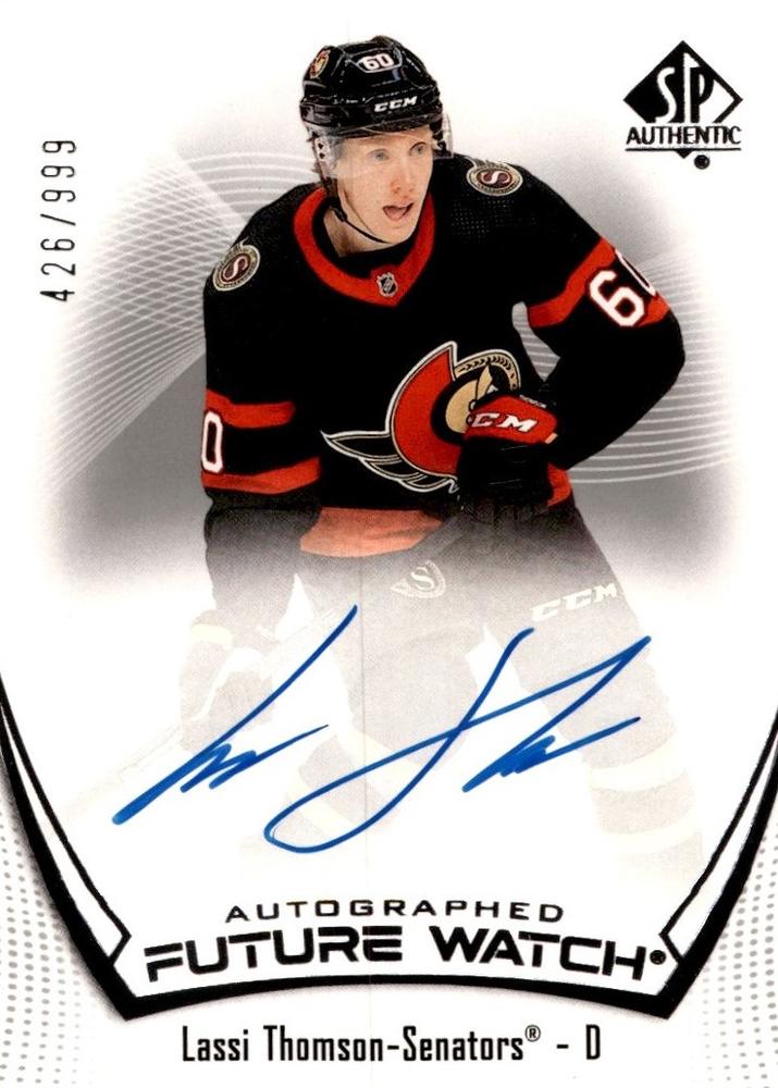 Lassi Thomson #161 Ottawa Senators | 2021-22 SP Authentic