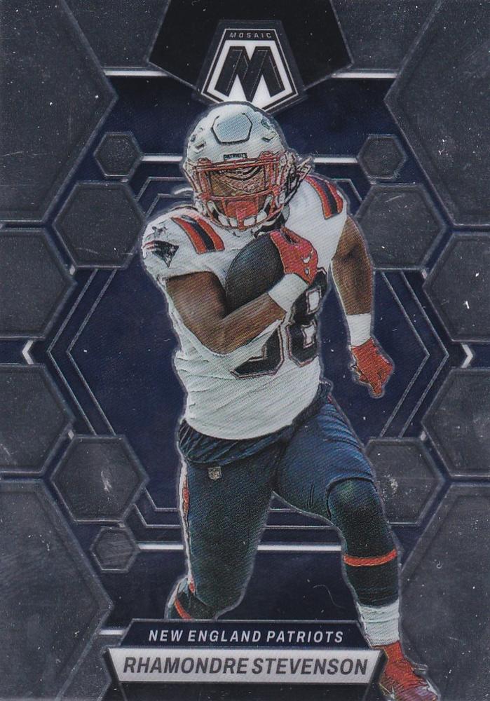 Rhamondre Stevenson #161 New England Patriots | 2023 Panini Mosaic | NFL Football