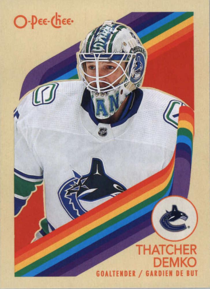 Thatcher Demko #161 Vancouver Canucks | 2023-24 O-Pee-Chee Retro