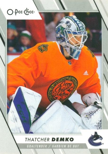 Thatcher Demko #161 Vancouver Canucks | 2023-24 O-Pee-Chee Hockey