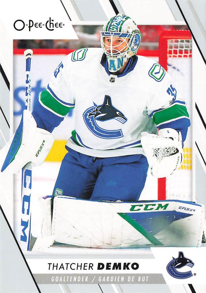 Thatcher Demko #161 Vancouver Canucks | 2023-24 O-Pee-Chee Hockey