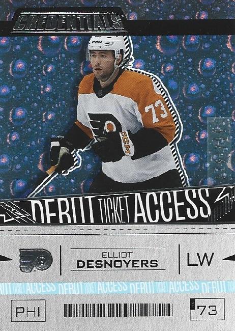 Elliot Desnoyers #161 Philadelphia Flyers | 2023-24 Upper Deck Credentials