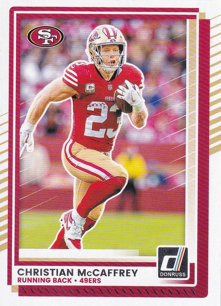 Christian McCaffrey #161 San Francisco 49ers | 2025 Donruss | NFL Football