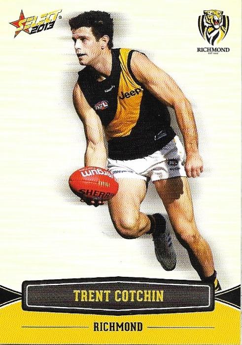 Trent Cotchin #162 Richmond Tigers | 2013 Select AFL Champions
