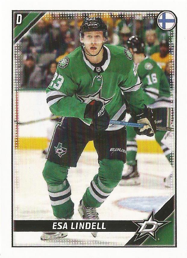 Esa Lindell #162 Dallas Stars | 2019-20 Topps NHL Sticker Collection