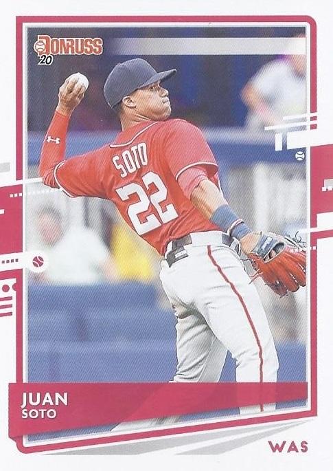 Juan Soto #162 Washington Nationals | 2020 Donruss