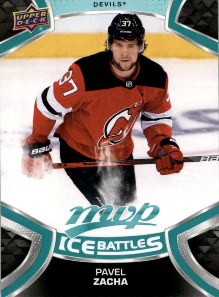 Pavel Zacha #162 New Jersey Devils | 2021-22 Upper Deck MVP Ice Battles