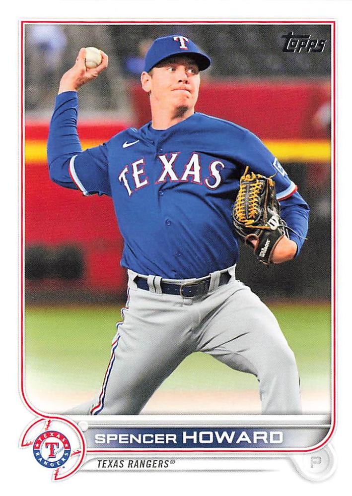 Spencer Howard #162 Texas Rangers | 2022 Topps