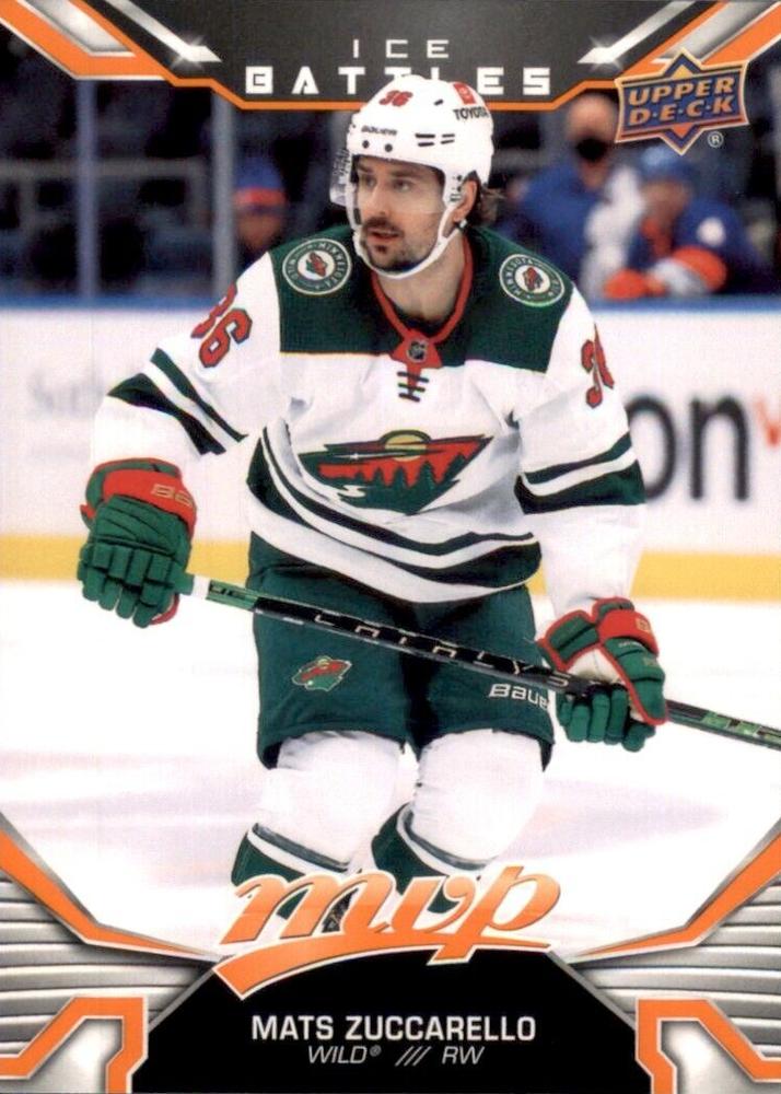 Mats Zuccarello #162 Minnesota Wild | 2022-23 Upper Deck MVP Ice Battles