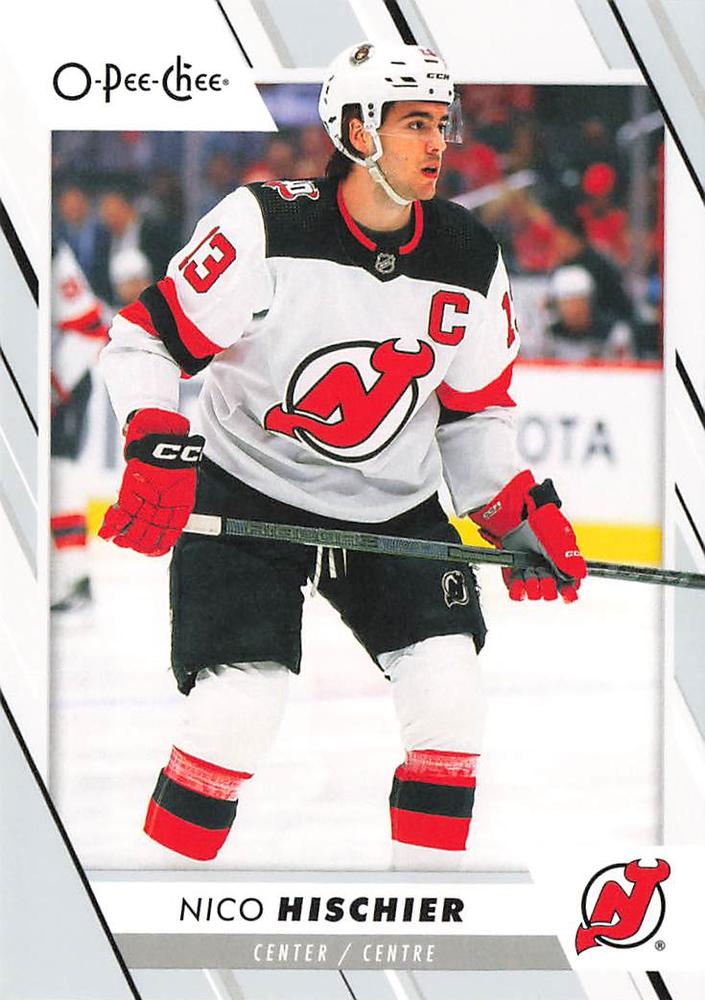 Nico Hischier #162 New Jersey Devils | 2023-24 O-Pee-Chee Hockey