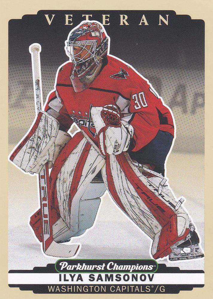 Ilya Samsonov #162 Washington Capitals | 2022-23 Parkhurst Champions