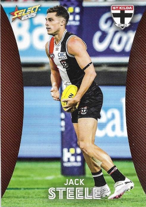 Jack Steele #162 St. Kilda Saints | 2025 Select AFL Footy Stars
