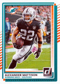 Alexander Mattison #162 Miami Dolphins | 2025 Donruss | NFL Football