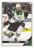 Radek Faksa #163 Dallas Stars | 2019-20 Topps NHL Sticker Collection