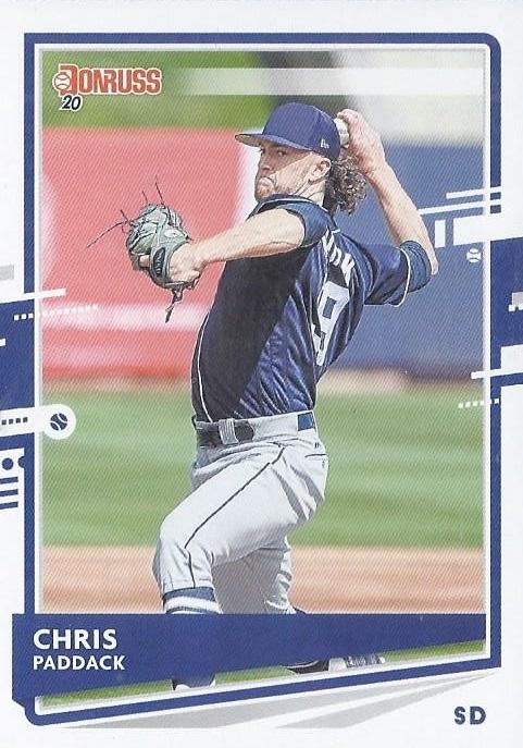 Chris Paddack #163 San Diego Padres | 2020 Donruss