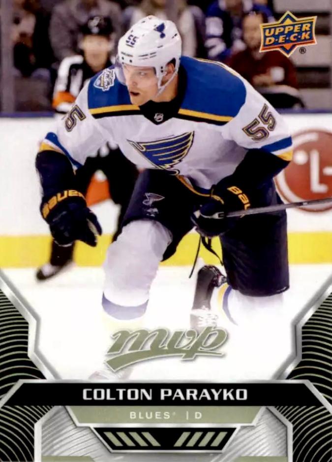 Colton Parayko #163 St. Louis Blues | 2020-21 Upper Deck MVP
