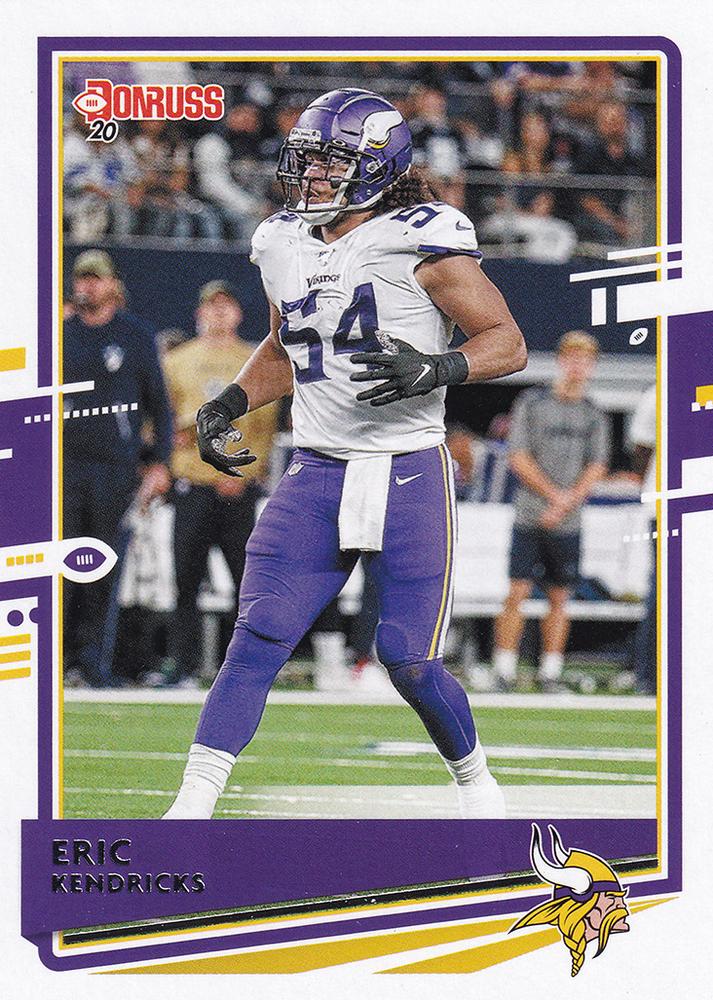 Eric Kendricks #163 Minnesota Vikings | 2020 Panini Donruss | NFL Football