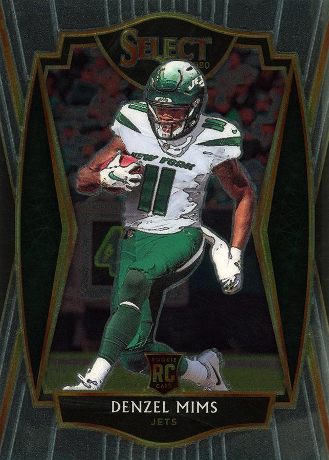 Denzel Mims #163 New York Jets | 2020 Panini Select |  | NFL Football
