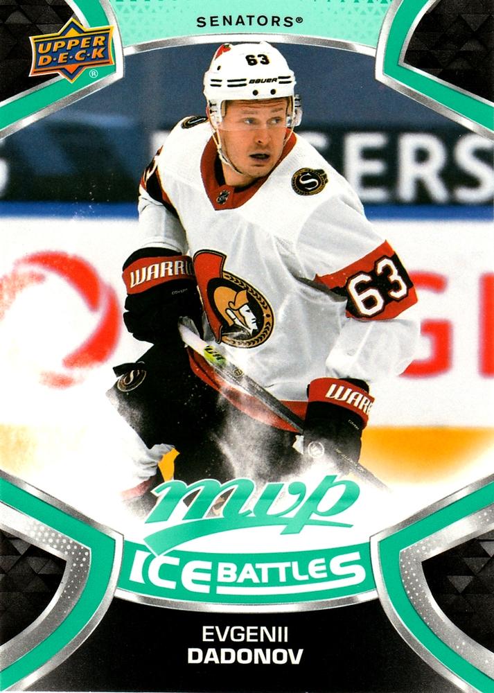 Evgenii Dadonov #163 Ottawa Senators | 2021-22 Upper Deck MVP Ice Battles