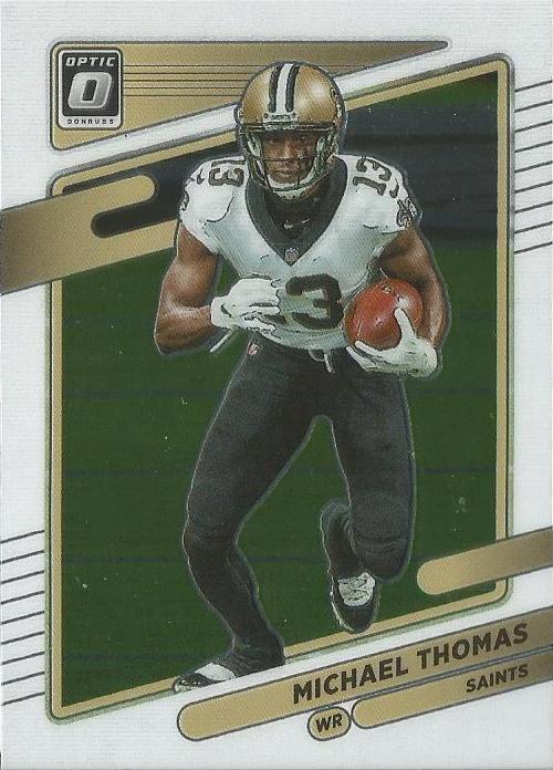 Michael Thomas #163 New Orleans Saints | 2021 Donruss Optic | NFL Football
