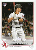 Stuart Fairchild #163 Arizona Diamondbacks (Factory set, Large RC logo) | 2022 Topps
