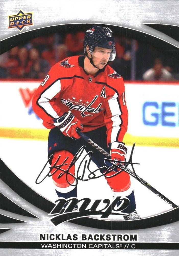Nicklas Backstrom #163 Washington Capitals | 2023-24 Upper Deck MVP Silver Script