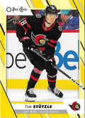 Tim Stutzle #163 Ottawa Senators | 2023-24 O-Pee-Chee Yellow Border