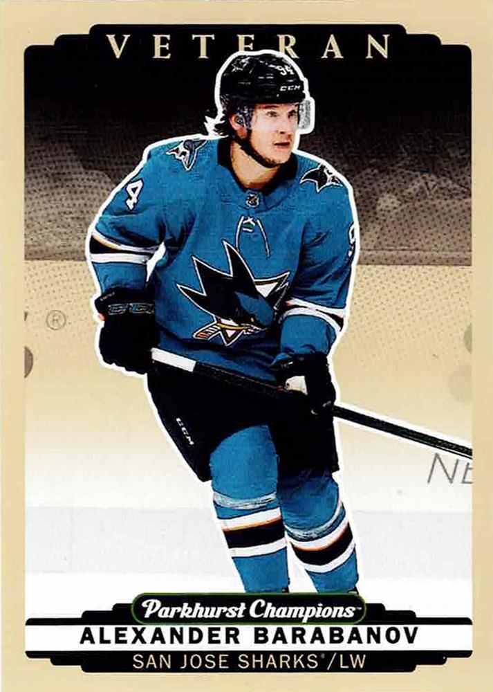 Alexander Barabanov #163 San Jose Sharks | 2022-23 Parkhurst Champions
