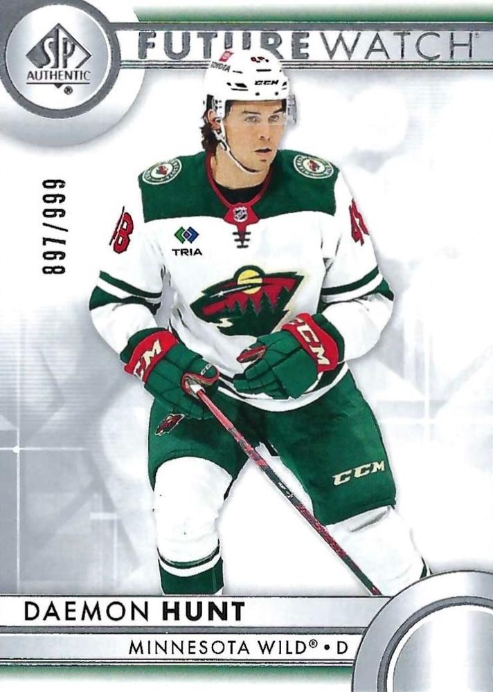 Daemon Hunt #163 Minnesota Wild | 2023-24 SP Authentic