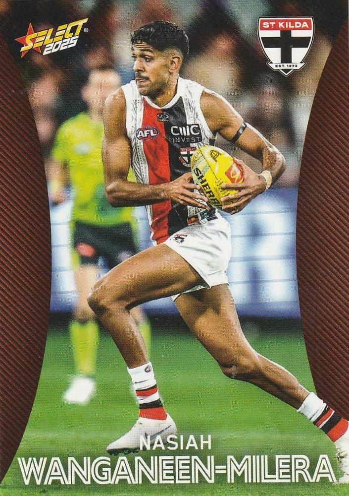 Nasiah Wanganeen-Milera #163 St. Kilda Saints | 2025 Select AFL Footy Stars
