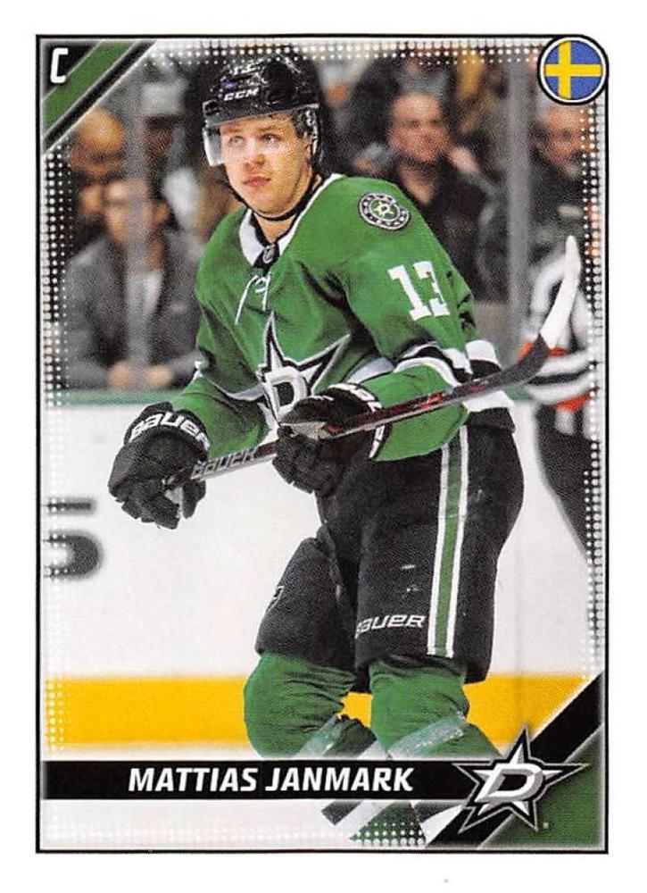 Mattias Janmark #164 Dallas Stars | 2019-20 Topps NHL Sticker Collection