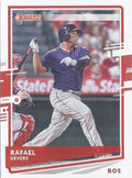 Rafael Devers #164 Boston Red Sox ("Beantown" and old Donruss logo on back) | 2020 Donruss