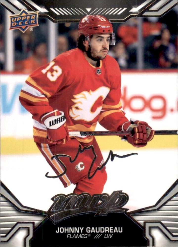 Johnny Gaudreau #164 Calgary Flames | 2022-23 Upper Deck MVP Silver Script