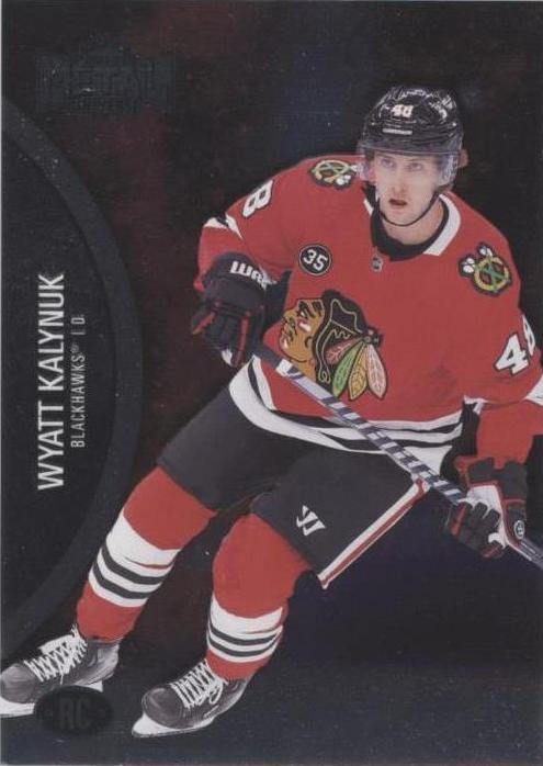 Wyatt Kalynuk Rookie #164 Chicago Blackhawks | 2021-22 SkyBox Metal Universe