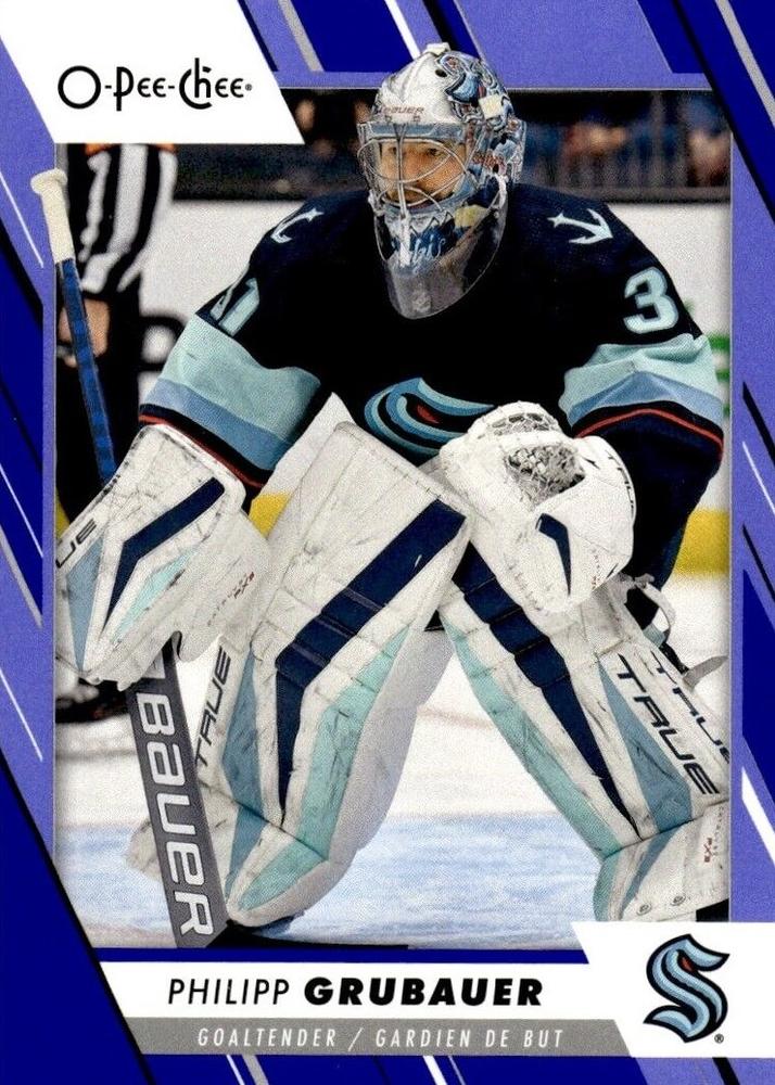 Philipp Grubauer #164 Seattle Kraken | 2023-24 O-Pee-Chee Blue Border