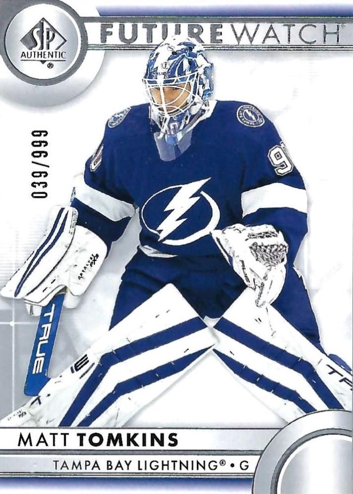 Matt Tomkins #164 Tampa Bay Lightning | 2023-24 SP Authentic