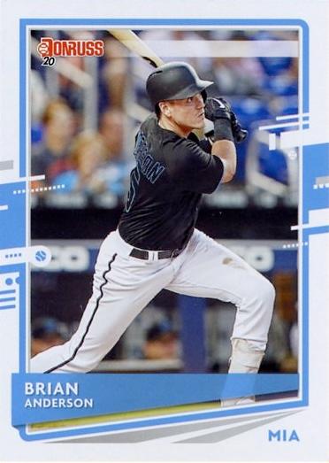 Brian Anderson #165 Miami Marlins | 2020 Donruss