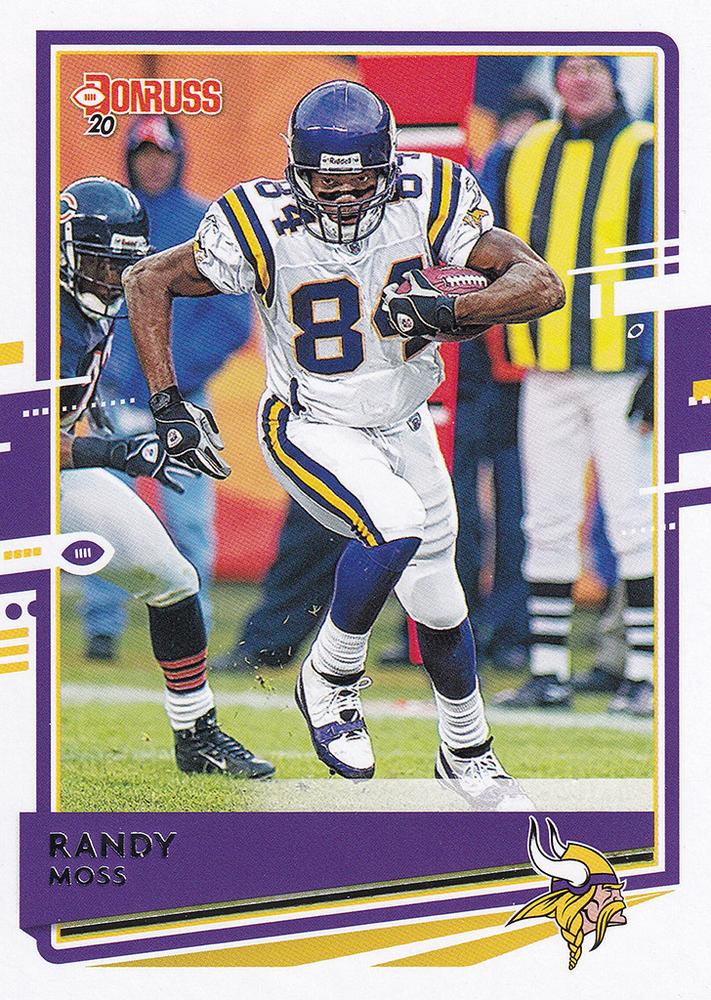 Randy Moss #165 Minnesota Vikings | 2020 Panini Donruss | NFL Football