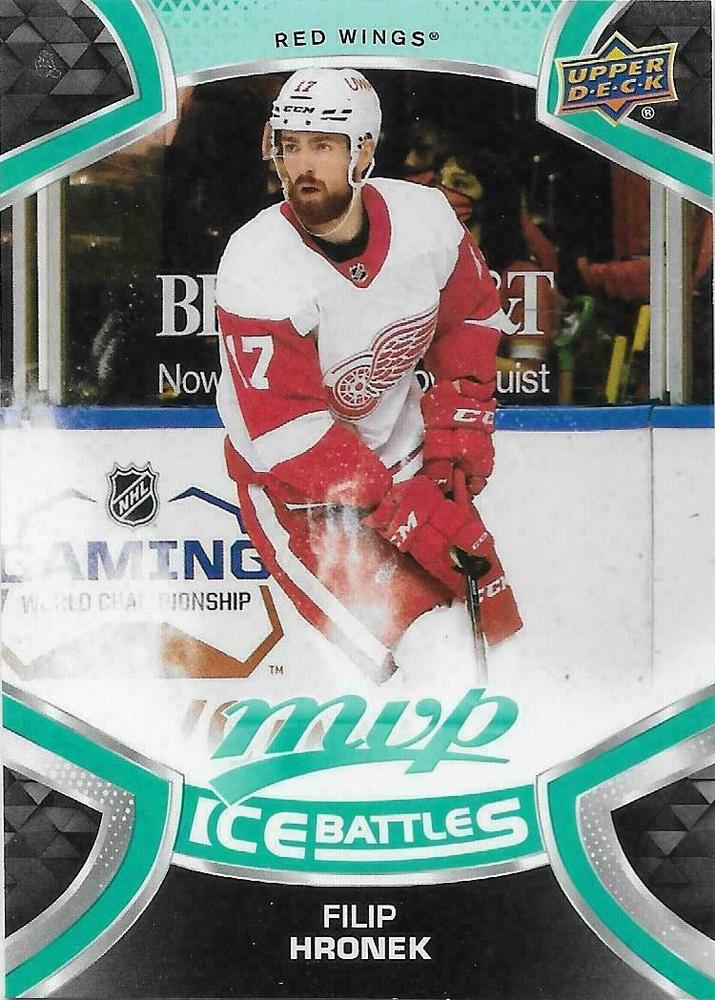 Filip Hronek #165 Detroit Red Wings | 2021-22 Upper Deck MVP Ice Battles