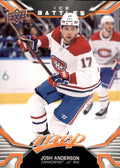 Josh Anderson #165 Montreal Canadiens | 2022-23 Upper Deck MVP Ice Battles