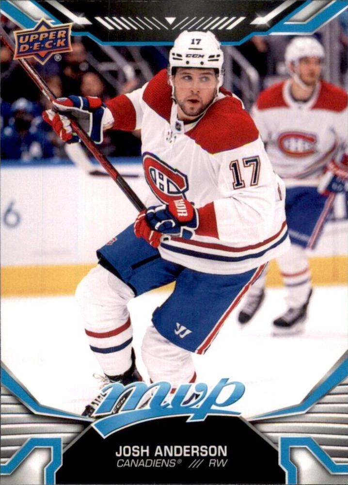 Josh Anderson #165 Montreal Canadiens | 2022-23 Upper Deck MVP