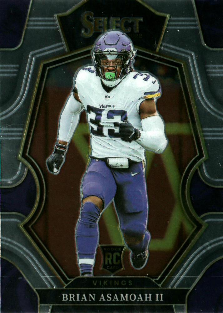 Brian Asamoah II #165 Minnesota Vikings | 2022 Panini Select | NFL Football