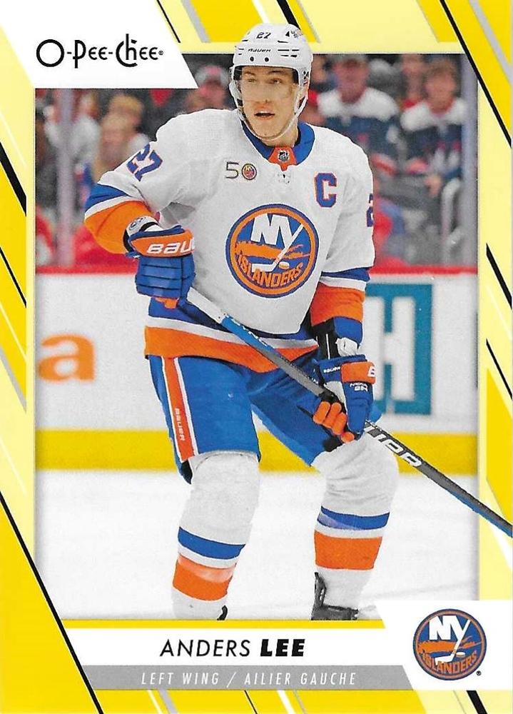 Anders Lee #165 New York Islanders | 2023-24 O-Pee-Chee Yellow Border