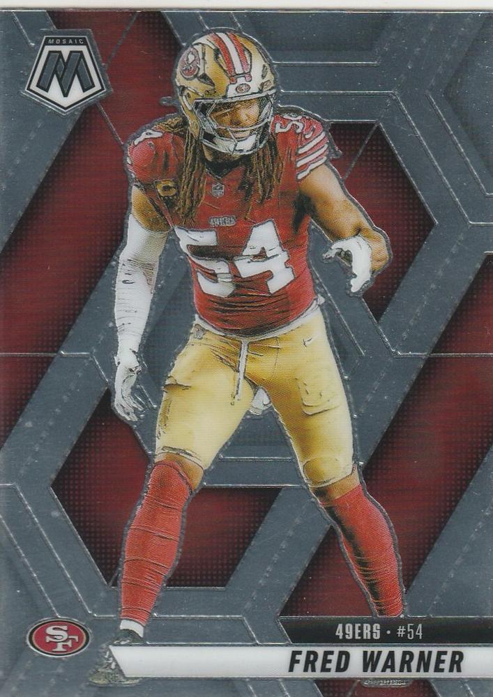 Fred Warner #165 San Francisco 49ers | 2025 Panini Mosaic | NFL Football