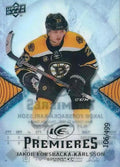 Jakob Forsbacka-Karlsson #166 Boston Bruins | 2017-18 Upper Deck Ice