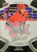 Dougie Hamilton #166 Carolina Hurricanes | 2021-22 Upper Deck MVP Silver Script