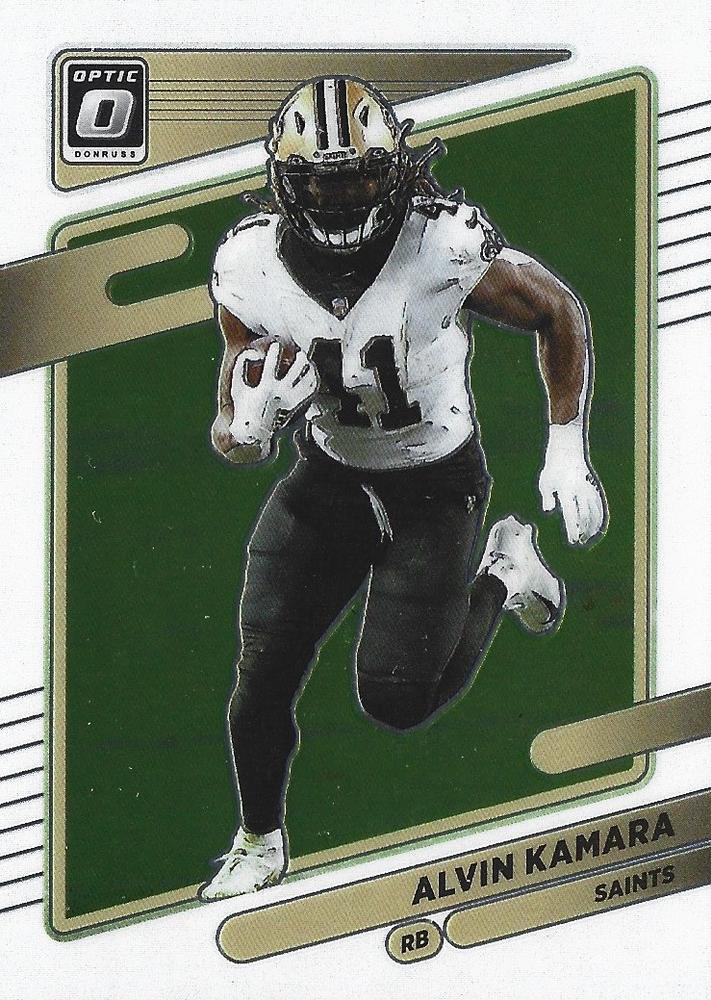 Alvin Kamara #166 New Orleans Saints | 2021 Donruss Optic | NFL Football