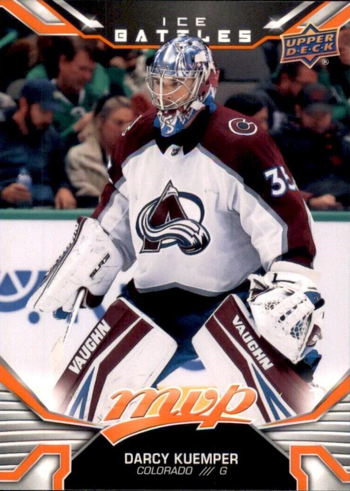 Darcy Kuemper #166 Colorado Avalanche | 2022-23 Upper Deck MVP Ice Battles