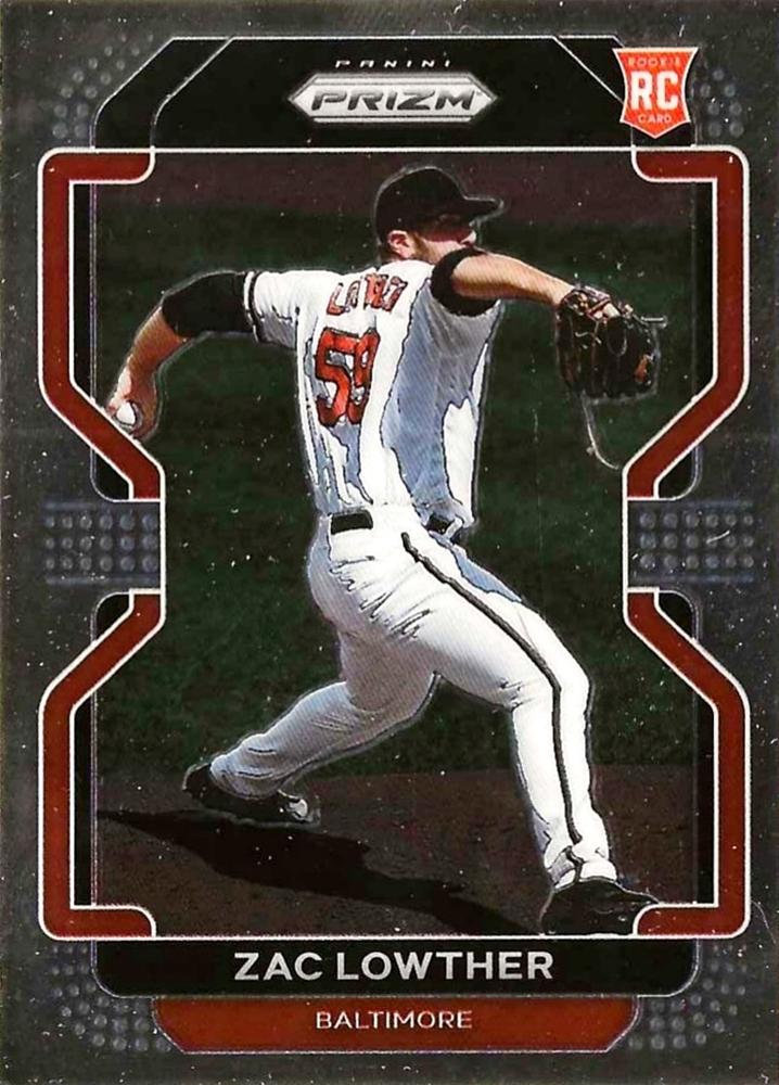 Zac Lowther #166 Baltimore Orioles | 2022 Panini Prizm